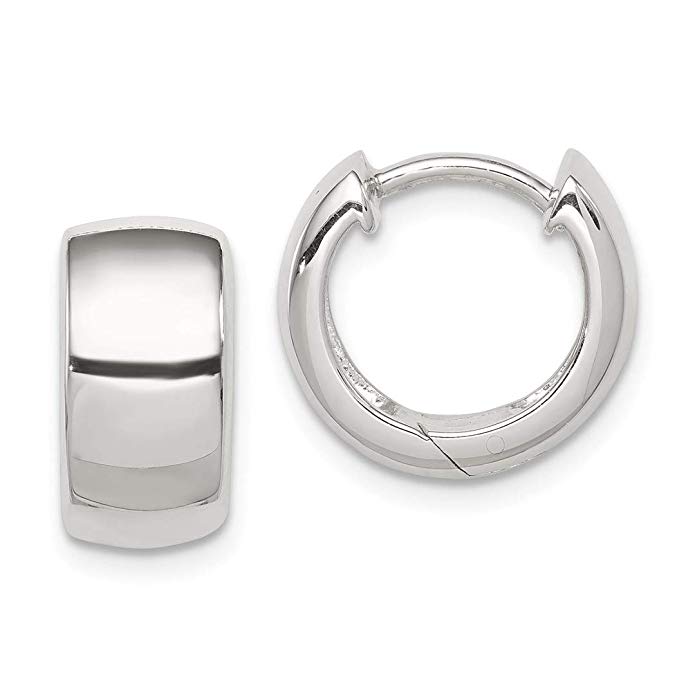 925 Sterling Silver Hoop Earrings Ear Hoops Set Fine Jewelry For Women Gift Set