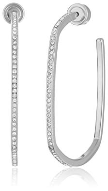 Michael Kors Pave Hoop Earrings