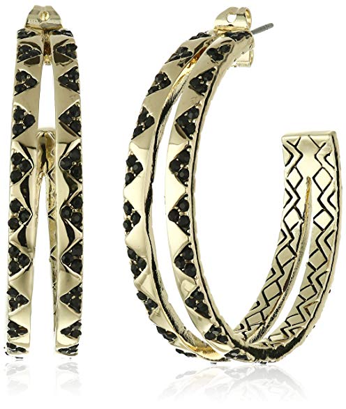 House of Harlow 1960 Outland Split Hoop Earrings